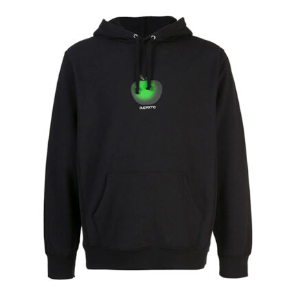 Apple Black Supreme Unisex Hoodie