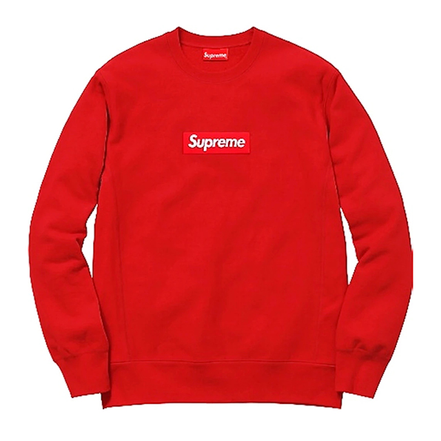 Supreme Unisex Red Sweatshirt